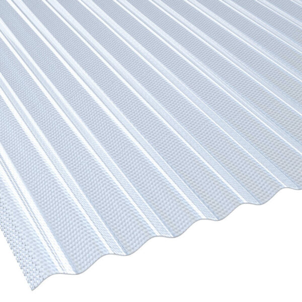 terrassendach komplettset sinusplatte 76 18 wabenstruktur acrylglas 30 mm klima blue