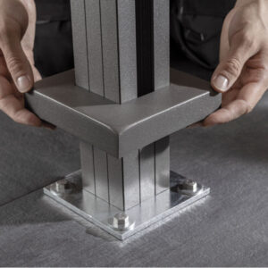 Abdeckkappe | VETRO | für Schraubplatte