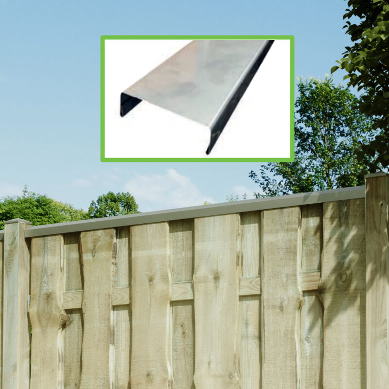 Abdeckleiste | für Bohlen Zäune 1 Abdeckleiste | für Bohlen Zäune