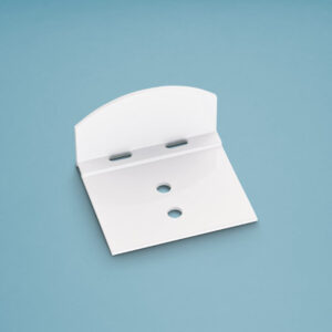 Abschluss- und Haltewinkel 62 mm breit 56 mm lang für Plattenstärke 10 mm