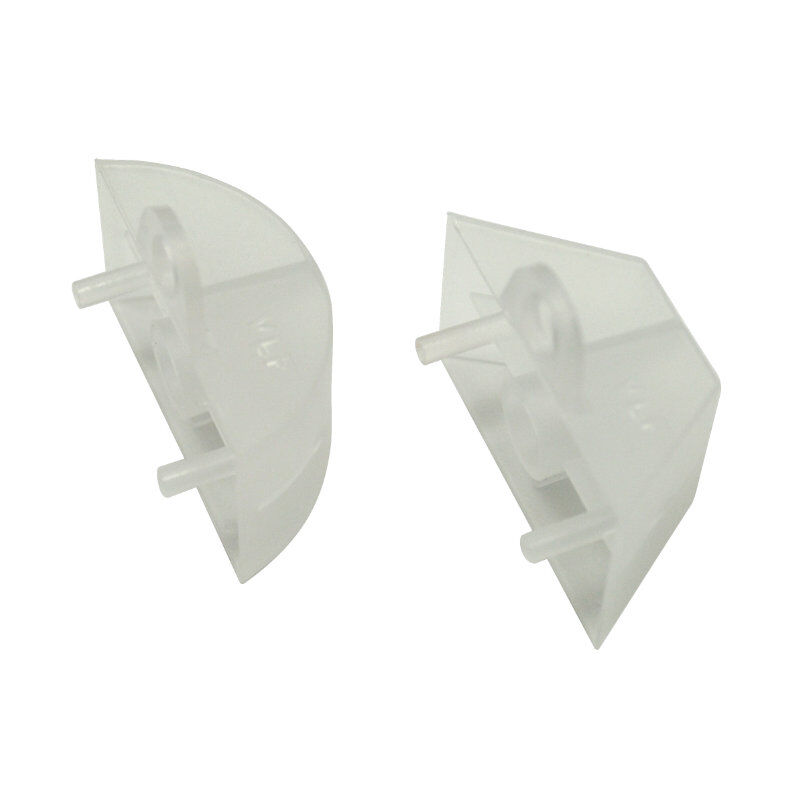 Abstandhalter mit Raststiften zur Montage der Lichtplatten auf unserem Gleitprofil - Pack / 100 Stck 1 Abstandhalter mit Raststiften zur Montage der Lichtplatten auf unserem Gleitprofil - Pack / 100 Stck