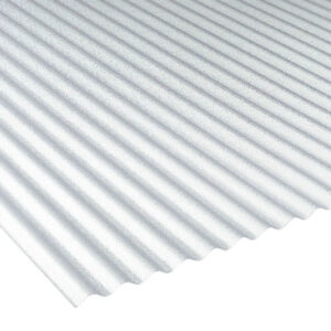 Aktionslichtplatte PVC | Mircosinus | Wellplatte | 32/9 | 0,80 mm | Breite 750 mm | frost-transparent