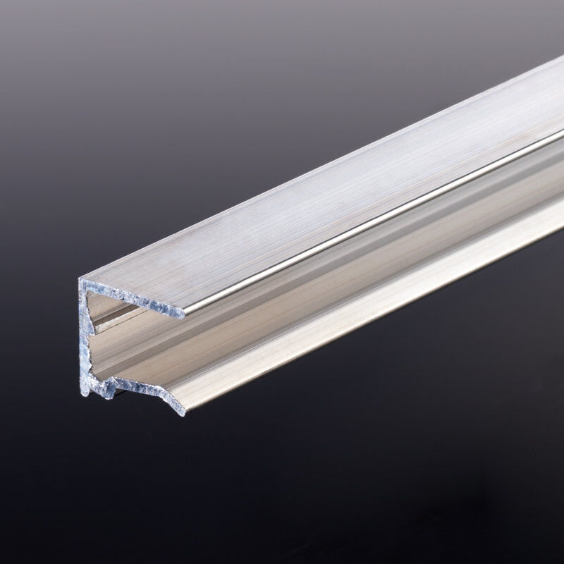 Alu Abschlussprofil | für Plattenstärke 10 mm | pressblank 1 Alu Abschlussprofil | für Plattenstärke 10 mm | pressblank