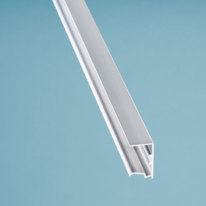 Alu Abschlussprofil | Kantenschutz mit Tropfnase | für Plattenstärke 25 mm | pressblank 1 Alu Abschlussprofil | Kantenschutz mit Tropfnase | für Plattenstärke 25 mm | pressblank