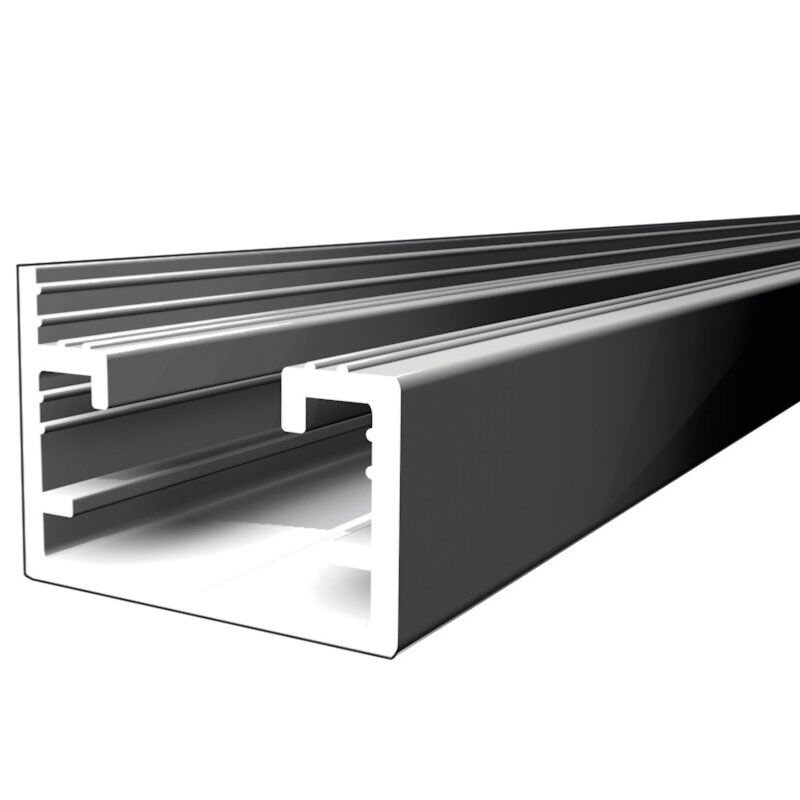 ALU Gleitprofil in weiss RAL 9016 für Verlegesystem für einschalige Lichtplatten 1 ALU Gleitprofil in weiss RAL 9016 für Verlegesystem für einschalige Lichtplatten