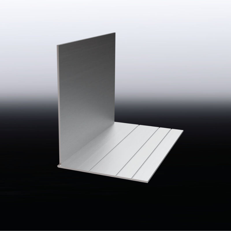 Alu-Profilabschlusswinkel mit Ausklinkung 1 Alu-Profilabschlusswinkel mit Ausklinkung