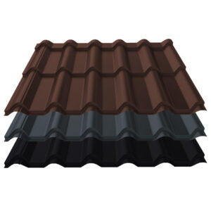 Pfannenblech Diament+ | 0,60 mm | Aluminium | Modullänge 350 mm | 25 µm Matt