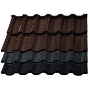 Pfannenblech German Simetric | 0,60 mm | Aluminium | Modullänge 350 mm | 25 µm Matt