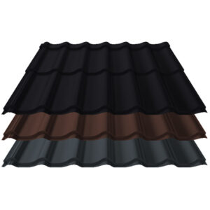 Pfannenblech Kingas Eco+ | 0,60 mm | Aluminium | Modullänge 350 mm | 25 µm Matt