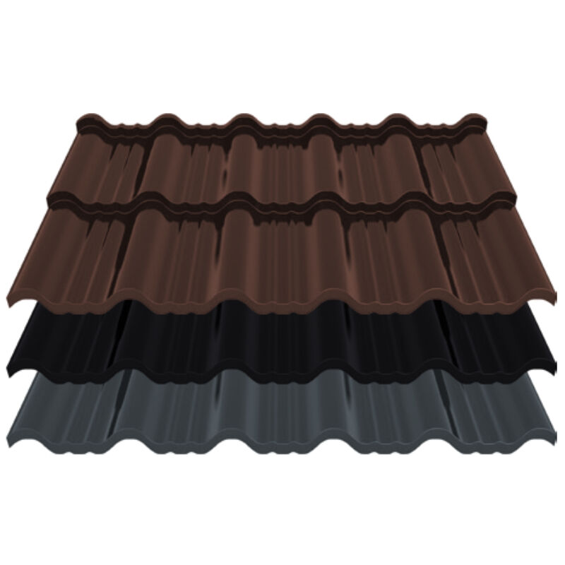 Pfannenmodul Enigma | 0,60 mm | Aluminium | Modullänge 350 mm | 25 µm Matt 1 Pfannenmodul Enigma | 0,60 mm | Aluminium | Modullänge 350 mm | 25 µm Matt