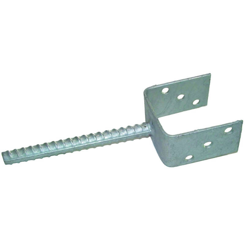 Bodenanker | 9 x 9 cm | Stahl verzinkt 1 Bodenanker | 9 x 9 cm | Stahl verzinkt