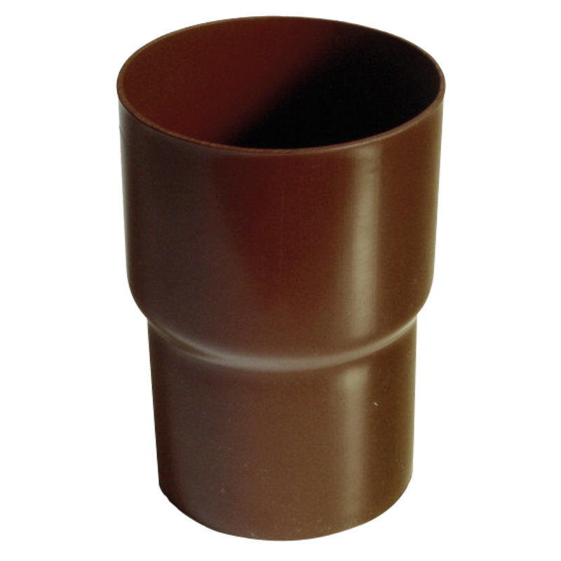 Fallrohrreduktion 110/75 mm für 125 mm Kunststoff Dachrinne 1 Fallrohrreduktion 110/75 mm für 125 mm Kunststoff Dachrinne