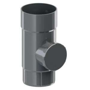 PVC Dachrinnen Revisionsöffnung | Ø 90 mm