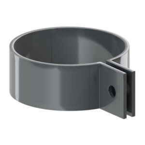 PVC Dachrinnen Rohrschelle | Ø 63 mm