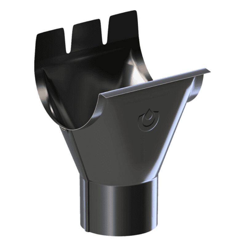 STAHL Dachrinnen Ablauftrichter | Ø 125/90 mm 1 STAHL Dachrinnen Ablauftrichter | Ø 125/90 mm