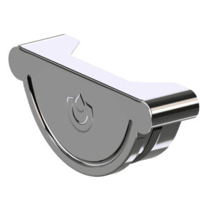 STAHL Dachrinnen Enddeckel | Ø 125 mm