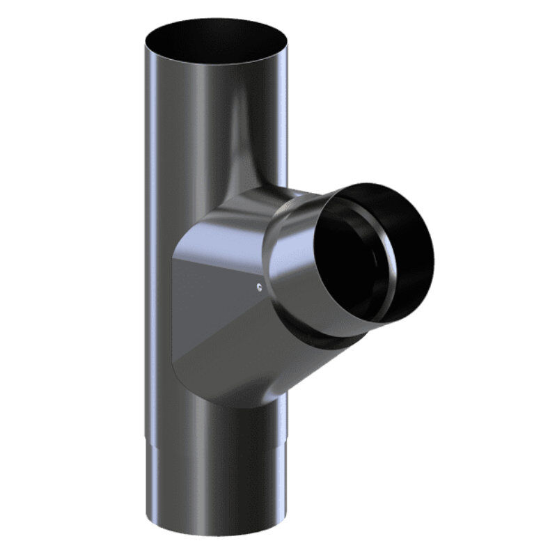 STAHL Dachrinnen T-Stück 60-70° | Ø 90 mm 1 STAHL Dachrinnen T-Stück 60-70° | Ø 90 mm