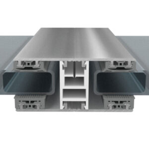 Mendiger Classic Aluminium Mittel Verlegeprofil | Breite 80 mm | Pressblank