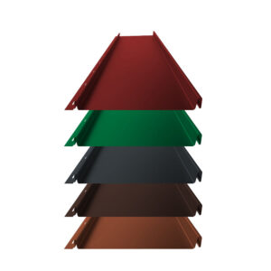 Stehfalz Panel Retro 25 | Dach & Wand | 0,50 mm | Stahl | Glatt | 239 mm Breite | Aluzink, 25 µm Polyester