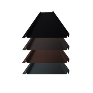 Stehfalz Panel Retro 25 | Dach & Wand | 0,50 mm | Stahl | Glatt | 239 mm Breite | 35 µm Mattpolyester