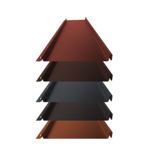 Stehfalz Panel Retro 25 | Dach & Wand | 0,50 mm | Stahl | Glatt | 239 mm Breite | 50 µm Superior HB