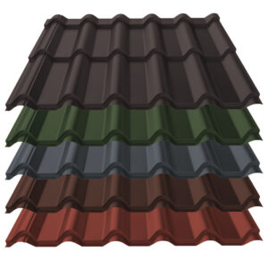 Pfannenblech Diament+ | 0,50 mm | Stahl | Modullänge 350 mm | 35 µm ThyssenKrupp Matt