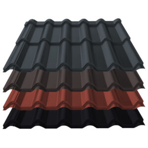 Pfannenblech Diament+ | 0,50 mm | Stahl | Modullänge 350 mm | 36 µm ThyssenKrupp ICE Crystal