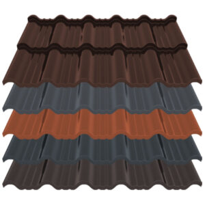 Pfannenblech Enigma | 0,50 mm | Stahl | Modullänge 350 mm | 35 µm ThyssenKrupp Matt