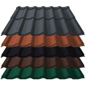 Pfannenblech Kingas Eco+ | 0,50 mm | Stahl | Modullänge 350 mm | 25 µm ThyssenKrupp Polyester