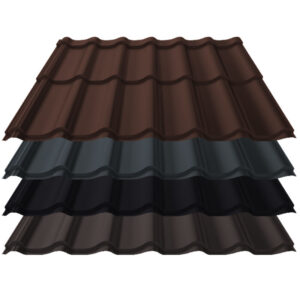 Pfannenblech Kingas Eco+ | 0,50 mm | Stahl | Modullänge 350 mm | 35 µm Mattpolyester