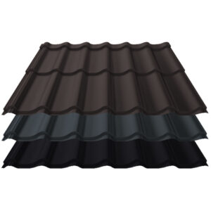 Pfannenblech Kingas Eco+ | 0,50 mm | Stahl | Modullänge 350 mm | 50 µm ThyssenKrupp Matt Premium