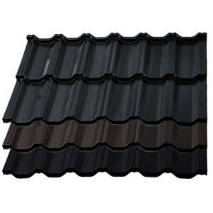 Pfannenmodul German Simetric | 0,50 mm | Stahl | Modullänge 350 mm | 50 µm ThyssenKrupp Matt Premium