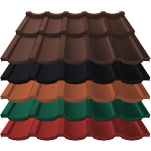 Pfannenmodul Talia | 0,50 mm | Stahl | Modullänge 350 mm | 25 µm Thyssen Krupp Polyester