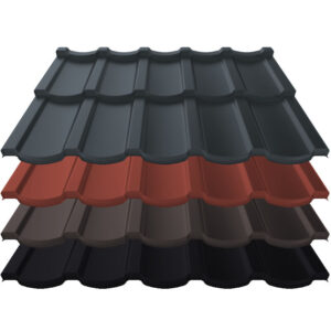 Pfannenmodul Talia | 0,50 mm | Stahl | Modullänge 350 mm | 36 µm ThyssenKrupp ICE Crystal