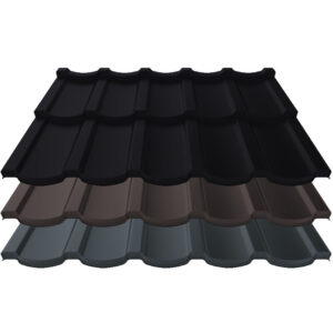 Pfannenmodul Talia | 0,50 mm | Stahl | Modullänge 350 mm | 50 µm ThyssenKrupp Matt Premium