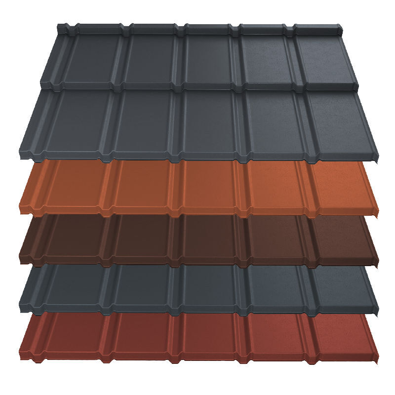 Pfannenmodul Trend | 0,50 mm | Stahl | Modullänge 350 mm | 50 µm Superior HB 1 Pfannenmodul Trend | 0,50 mm | Stahl | Modullänge 350 mm | 50 µm Superior HB