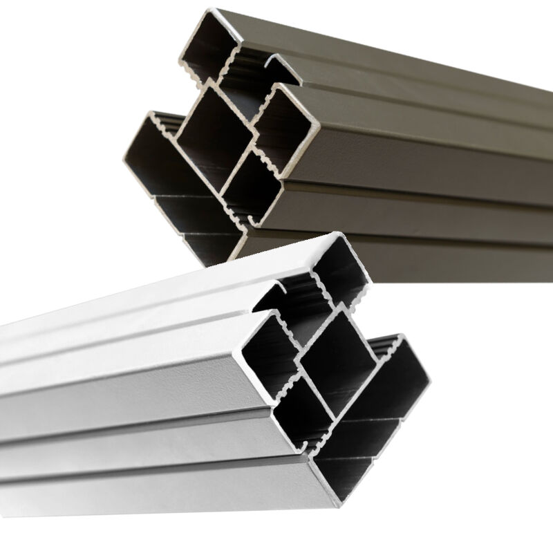 Pfosten Aluminium | ECOSTECK 1 Pfosten Aluminium | ECOSTECK