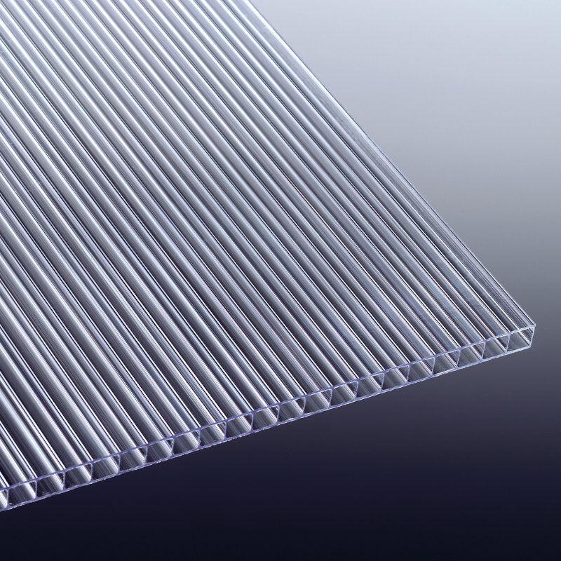 Polycarbonat Doppelstegplatte | Mini | 4 mm | Breite 600 mm | glasklar 1 Polycarbonat Doppelstegplatte | Mini | 4 mm | Breite 600 mm | glasklar