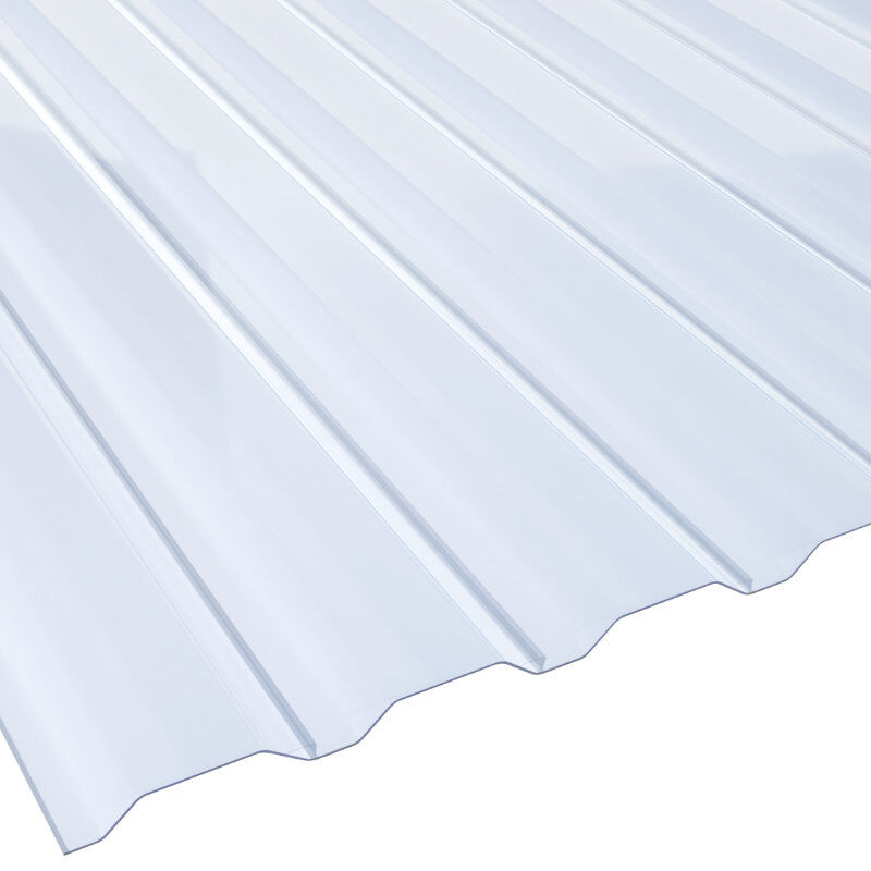 PVC Lichtplatte | BioLine | 20/138LA | 1,4 mm | Breite 1130 mm | glasklar-bläulich 1 PVC Lichtplatte | BioLine | 20/138LA | 1,4 mm | Breite 1130 mm | glasklar-bläulich