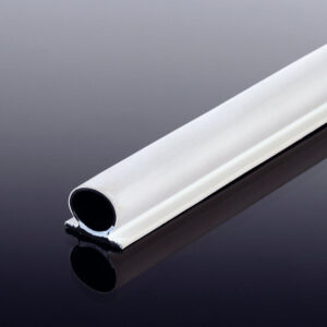 Querfettendichtung mit Klebeband in grau