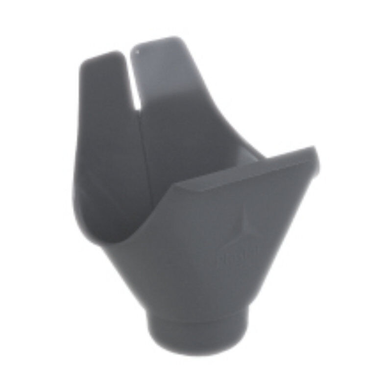 Rinnenablauf Stahl für Dachrinnen System 125 mm 1 Rinnenablauf Stahl für Dachrinnen System 125 mm