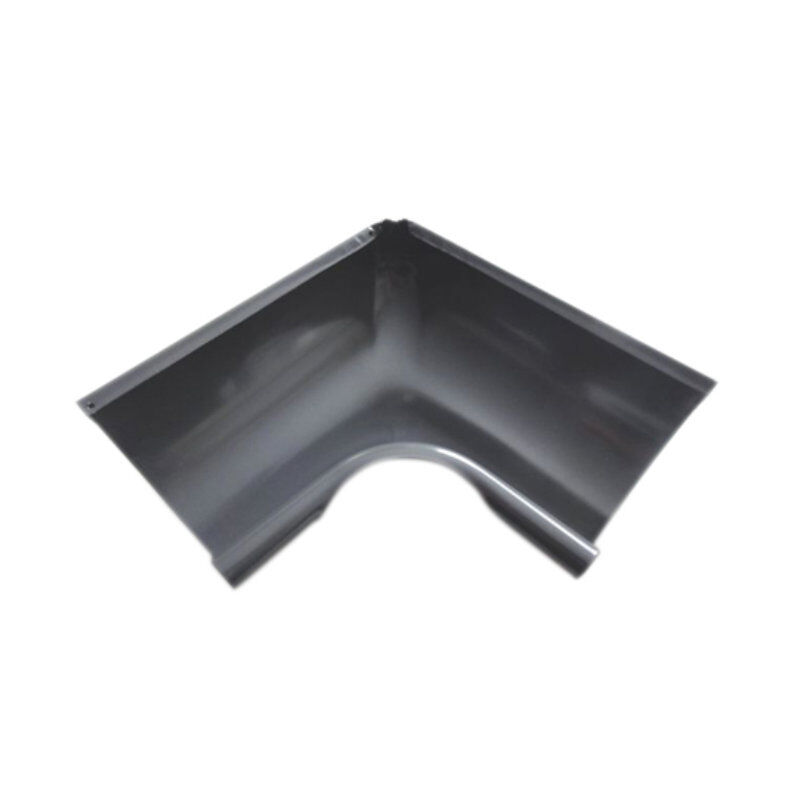 Rinneninnenwinkel 90° für Stahl-Dachrinne System 125 mm 1 Rinneninnenwinkel 90° für Stahl-Dachrinne System 125 mm