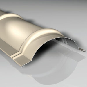 Rundfirst Firstblech | Aluminium | Länge ca. 1950 mm