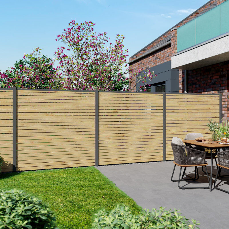 Sichtschutzzaun | RHÖN 1 Sichtschutzzaun | RHÖN