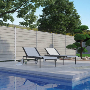 Sichtschutzzaun | Set | SKÄR | sand