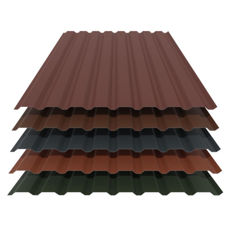 SONDERPOSTEN Trapezblech 20/138 | Wand | 0,40 – 0,50 mm | Stahl | 25 µm Polyester 1 SONDERPOSTEN Trapezblech 20/138 | Wand | 0,40 – 0,50 mm | Stahl | 25 µm Polyester