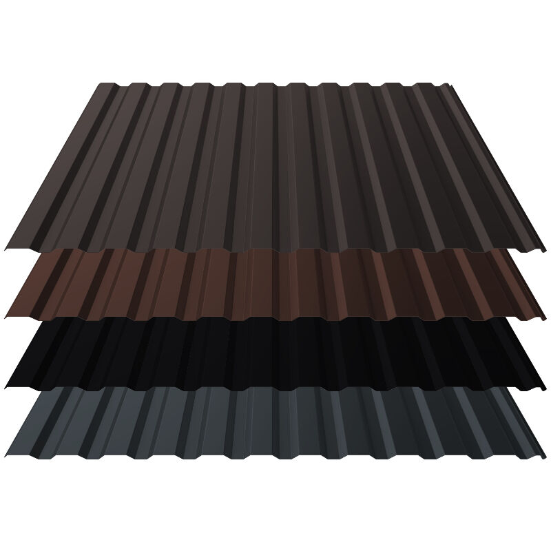 Trapezblech T14+ | Dach | 0,50 mm | Stahl | 35 µm Mattpolyester 1 Trapezblech T14+ | Dach | 0,50 mm | Stahl | 35 µm Mattpolyester