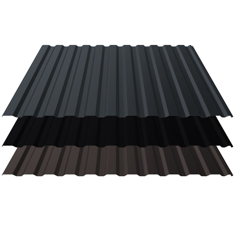 Trapezblech T14+ | Dach | 0,50 mm | Stahl | 50 µm ThyssenKrupp Matt Premium 1 Trapezblech T14+ | Dach | 0,50 mm | Stahl | 50 µm ThyssenKrupp Matt Premium