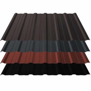 Trapezblech T18+ | Dach | 0,50 mm | Stahl | 36 µm ThyssenKrupp ICE Crystal