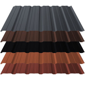 Trapezblech T18+ | Wand | 0,50 mm | Stahl | 35 µm ThyssenKrupp Matt